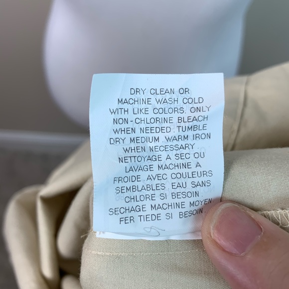 Theory Cream Tan Button Down Dress - Picture 9 of 9